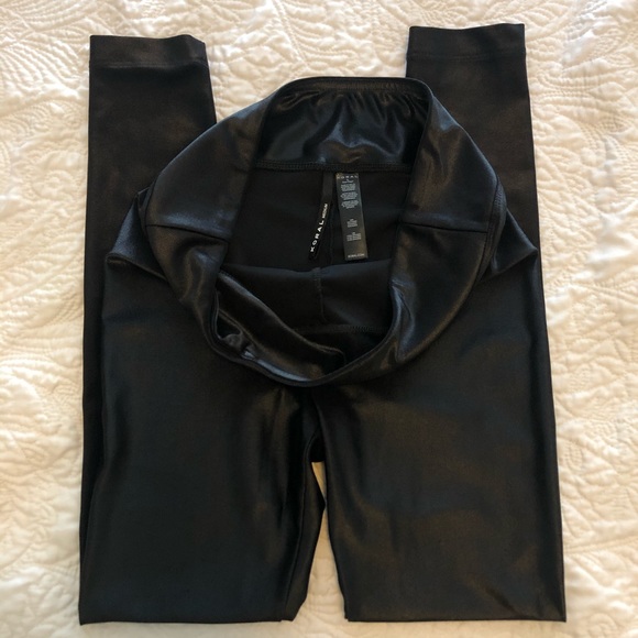 Koral Pants - Koral Lustrous High Rise Legging Black Medium 🖤